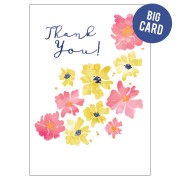 BC180 Blooming Thank You Big Card